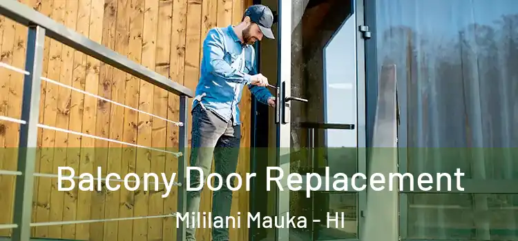  Balcony Door Replacement Mililani Mauka - HI