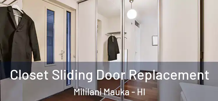 Closet Sliding Door Replacement Mililani Mauka - HI