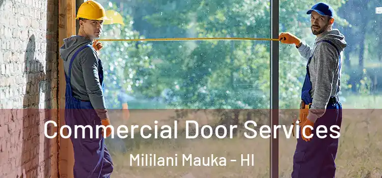 Commercial Door Services Mililani Mauka - HI