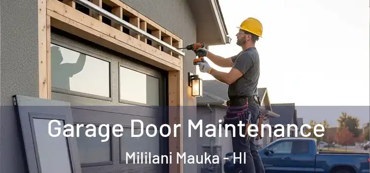  Garage Door Maintenance Mililani Mauka - HI