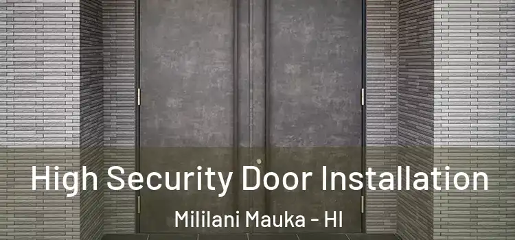  High Security Door Installation Mililani Mauka - HI