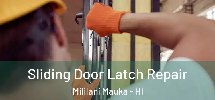  Sliding Door Latch Repair Mililani Mauka - HI