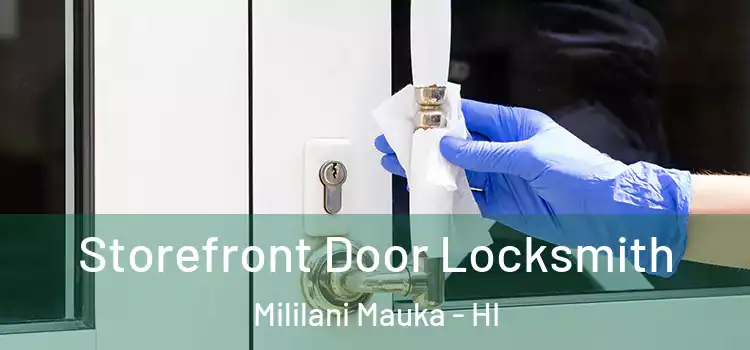  Storefront Door Locksmith Mililani Mauka - HI